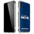 NFL Seattle Seahawks Distressed iPhone XS Max Clear Case